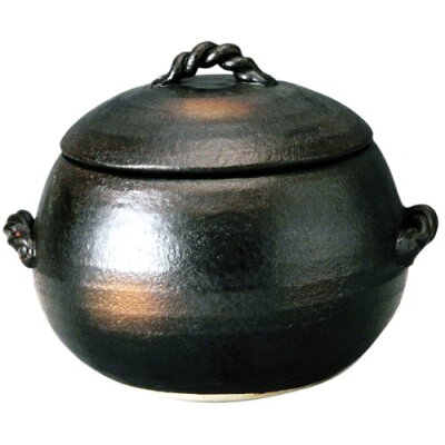 【楽天市場】マルヨシ陶器 萬古焼 ご飯土鍋 3合炊き 伊賀風 M4806 | 価格比較 - 商品価格ナビ
